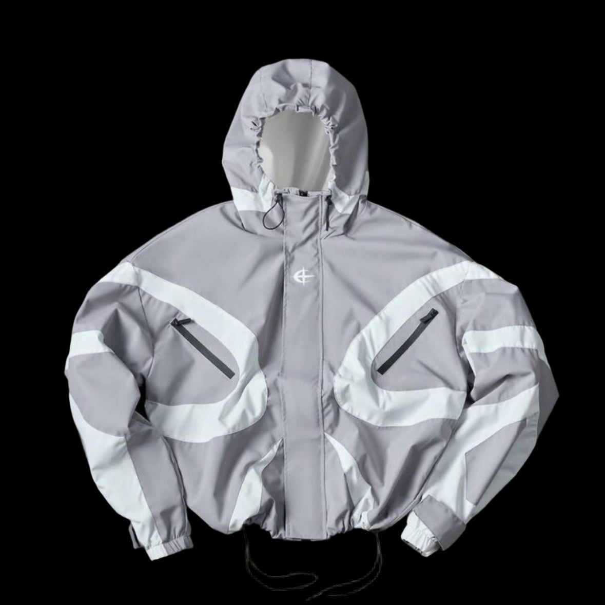 Urban Colorblock Zip-Up Jacket